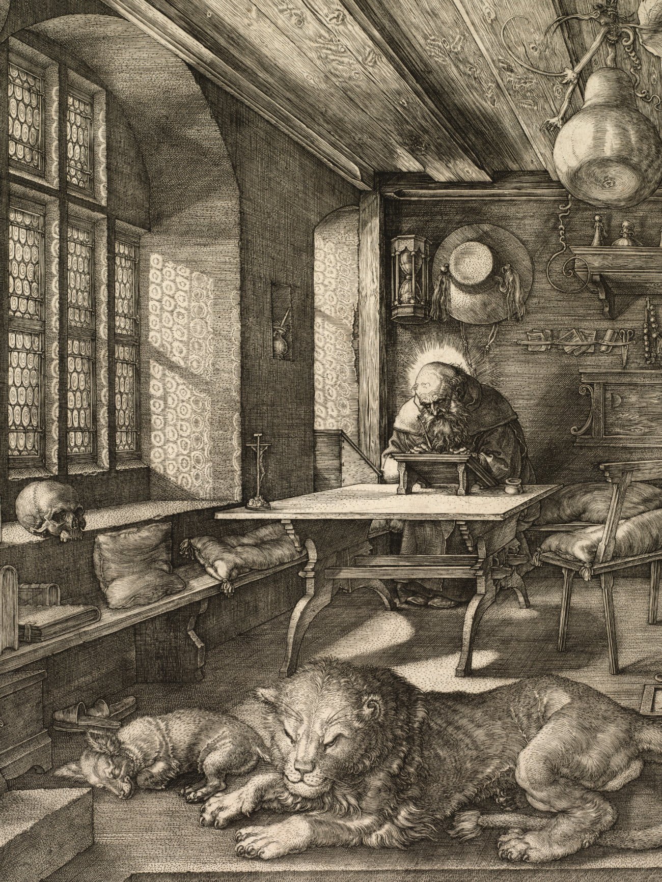 Saint Jerome in His Study (1514) by Albrecht Dürer